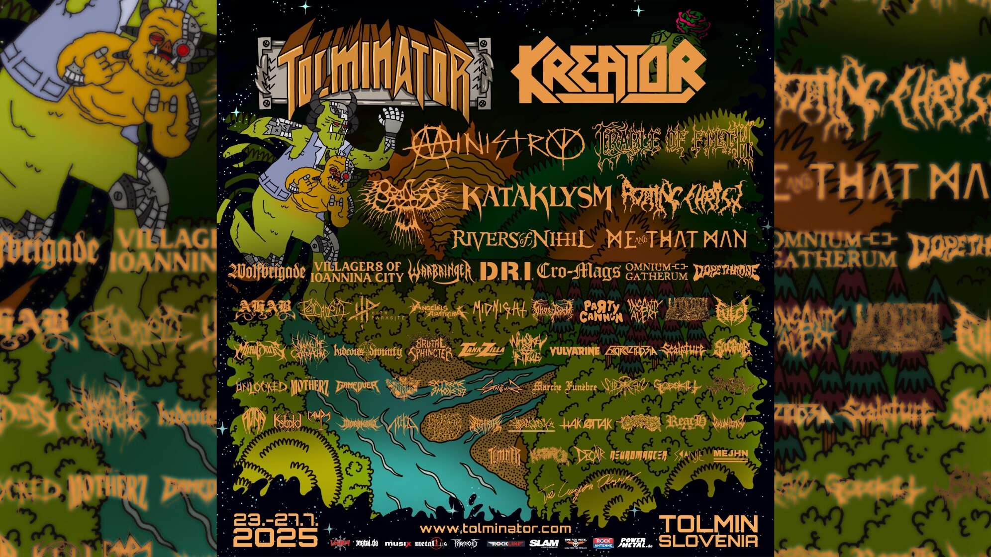 Line-Up Tolminator 2025