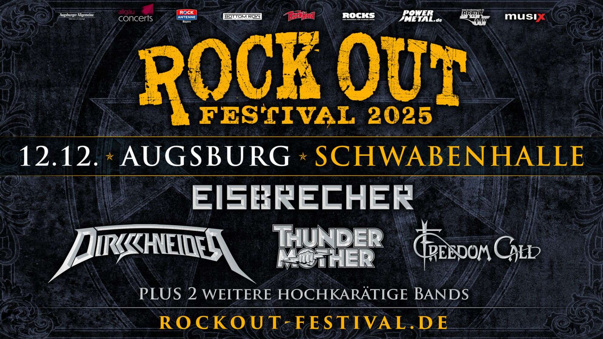Die zweite Bandwelle vom Rock Out Festival mit Eisbrecher, Dirkschneider, Thundermother