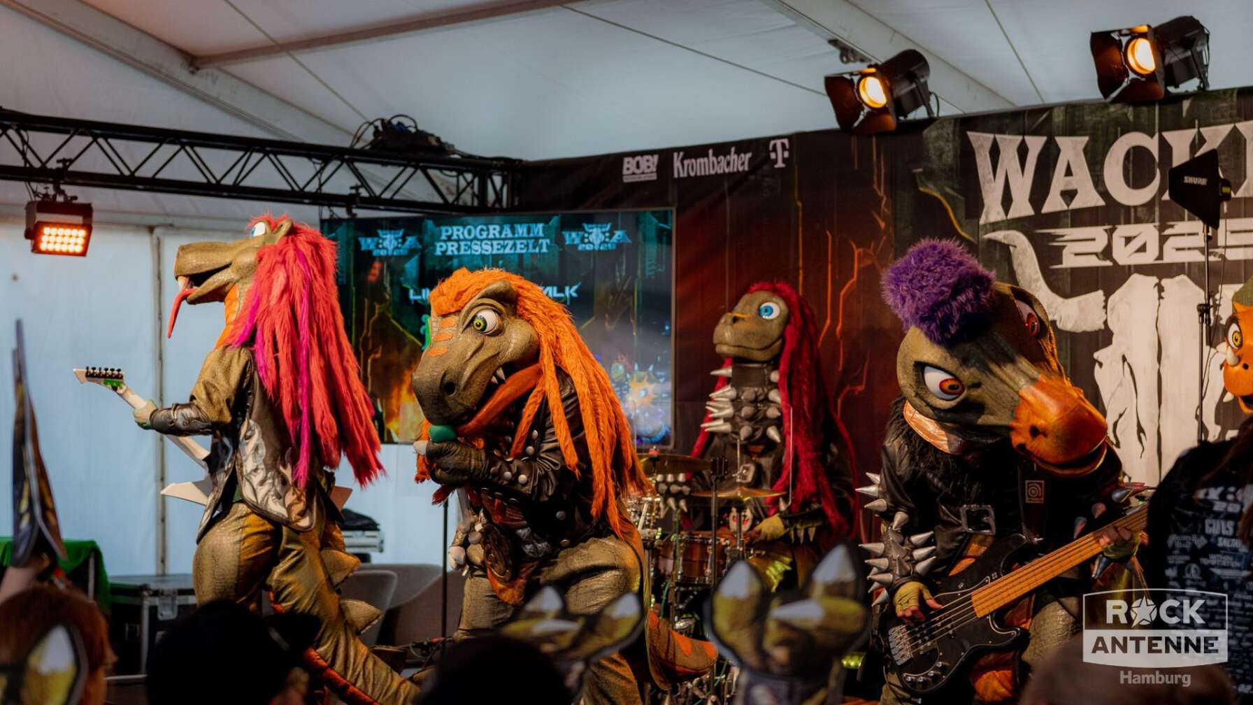 Heavysaurus beim Wacken Open Air 2025