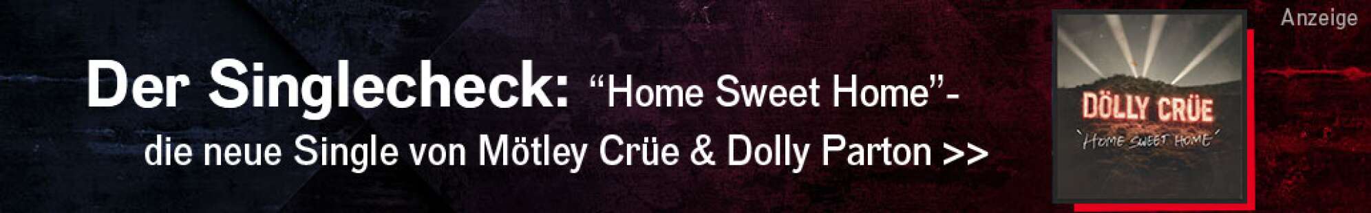 Der Singlecheck auf ROCK ANTENNE: Home Sweet Home von Mötley Crüe und Dolly Parton