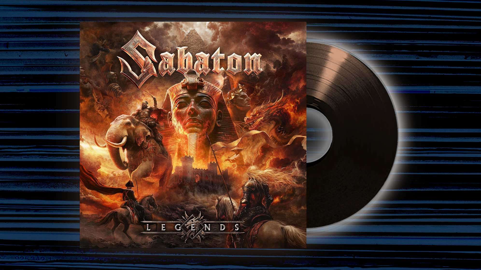 Das Albumcover von Sabaton - Legends