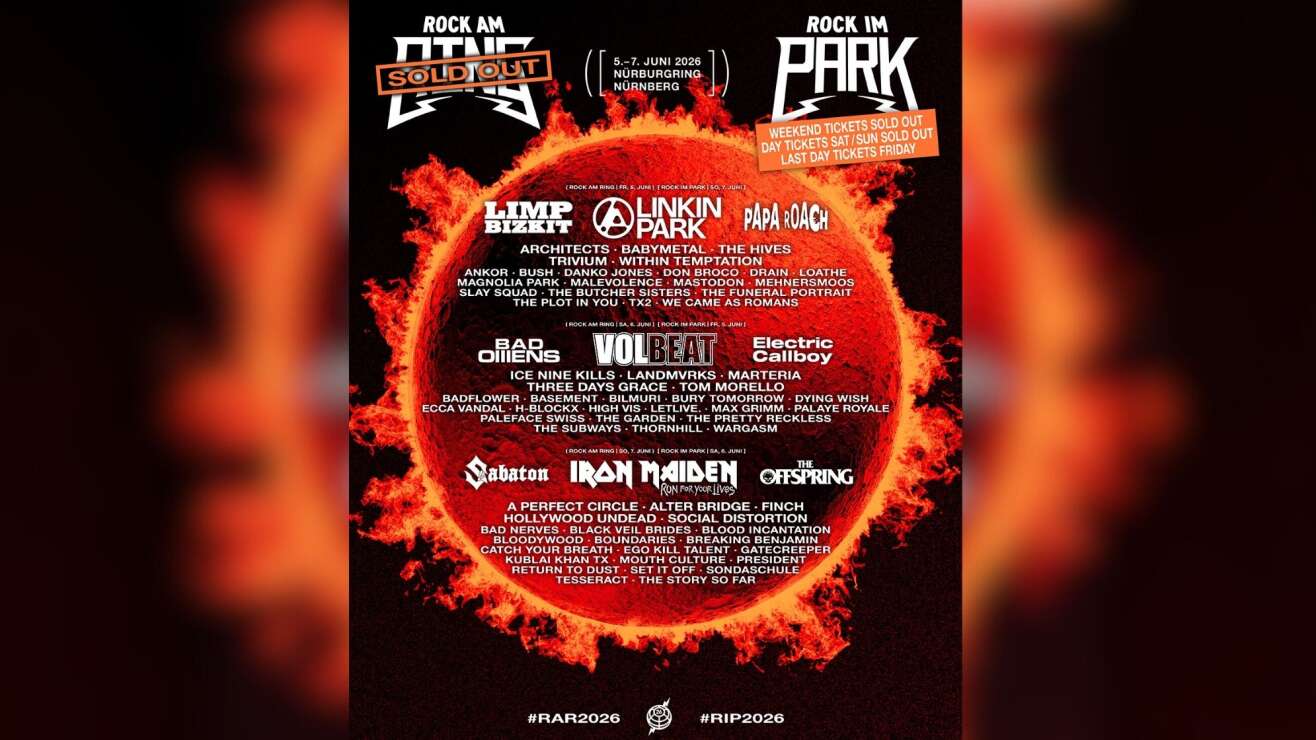 Rock im Park 2026: Line Up mit über 50 neuen Bands komplett