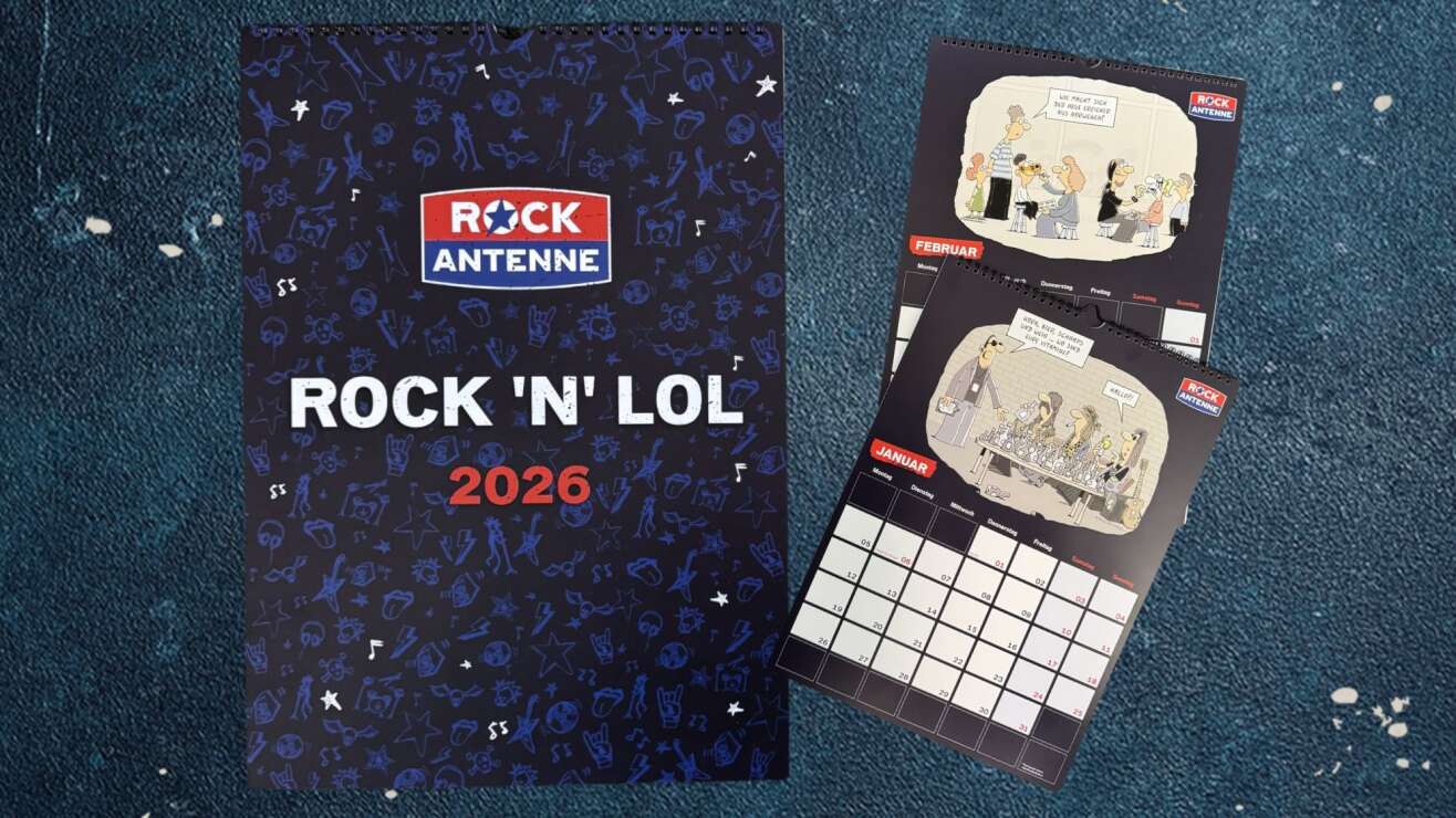 Der neue ROCK ANTENNE Bayern Wandkalender 2026: Jetzt bestellen