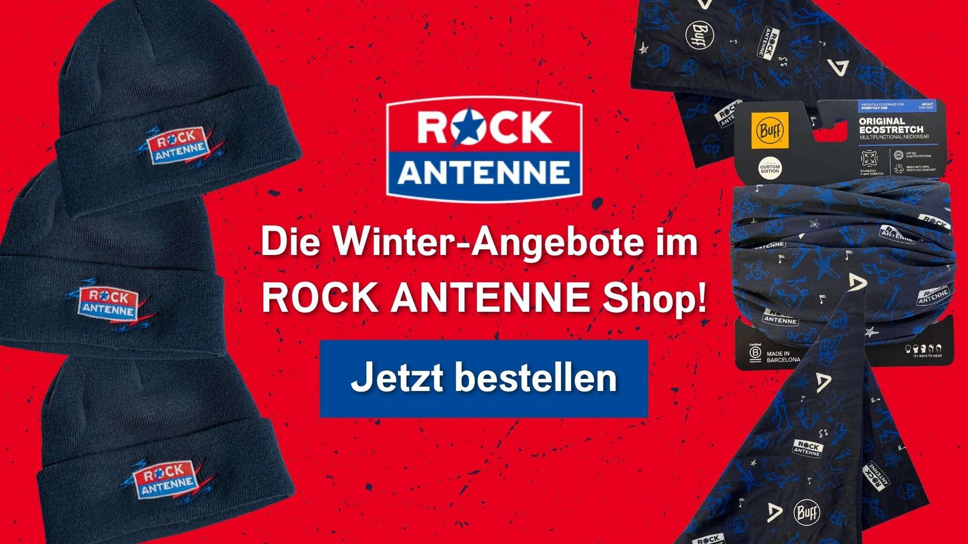 Die Winterangebote im ROCK ANTENNE Shop