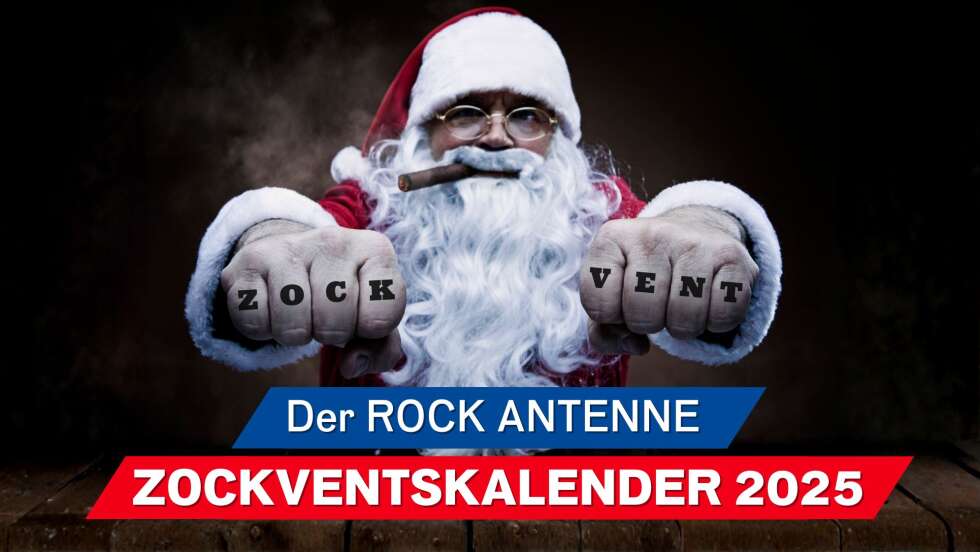 Der ROCK ANTENNE Bayern ZOCKventskalender 2025: Jetzt anmelden!