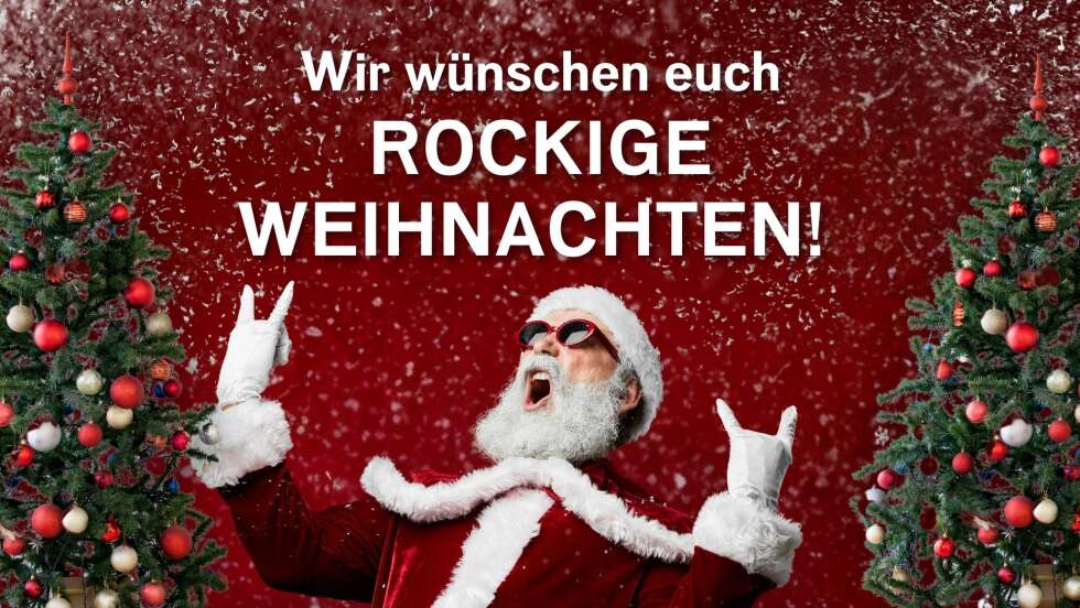 Have a Rockin' X-Mas: Das Programm von Weihnachten bis Silvester auf ROCK ANTENNE Bayern!