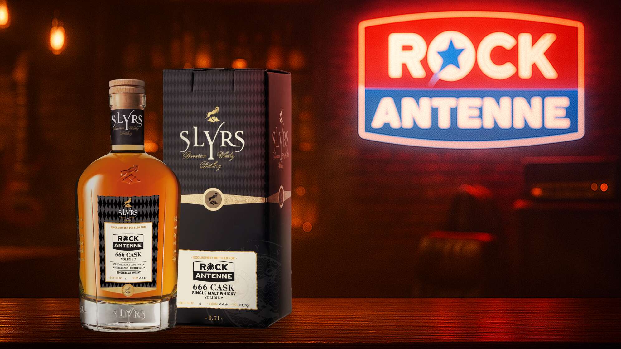 Der ROCK ANTENNE 666 Whisky 2026