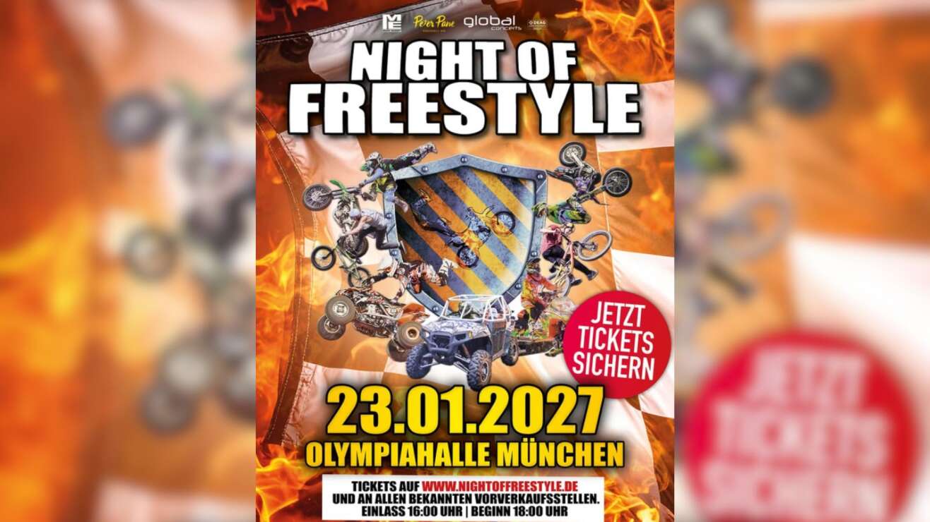 11.01.2026: Night of Freestyle - präsentiert von ROCK ANTENNE Bayern