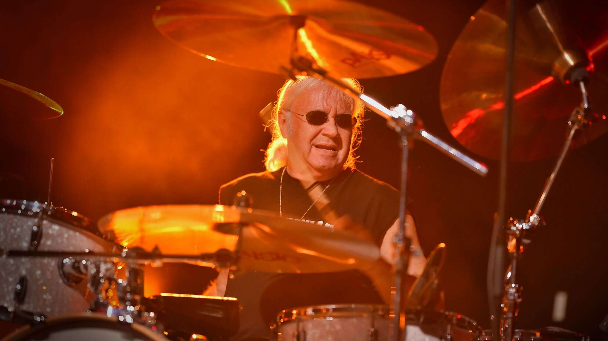 Ian Paice am Schlagzeug