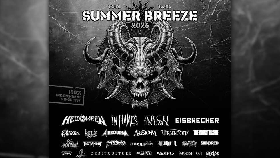 12.-15.08.2026: SUMMER BREEZE Open Air - präsentiert von ROCK ANTENNE