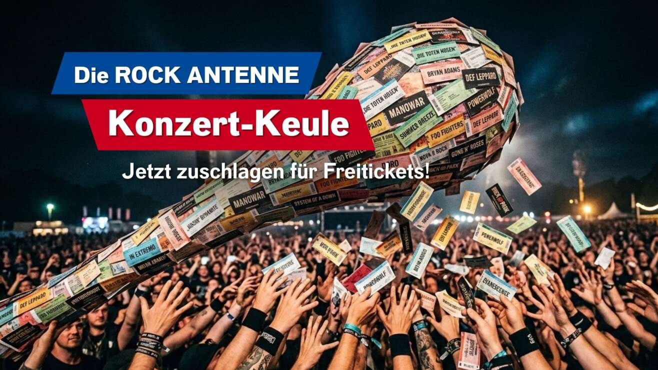 Die ROCK ANTENNE Bayern Konzert-Keule!