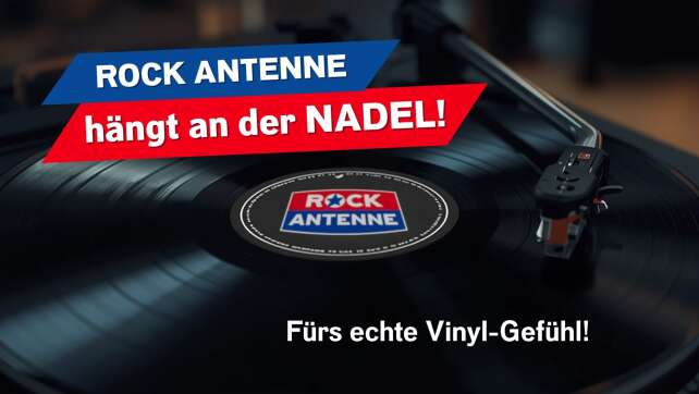 ROCK ANTENNE Bayern hängt an der Nadel – das echte Vinyl-Gefühl im Radio!
