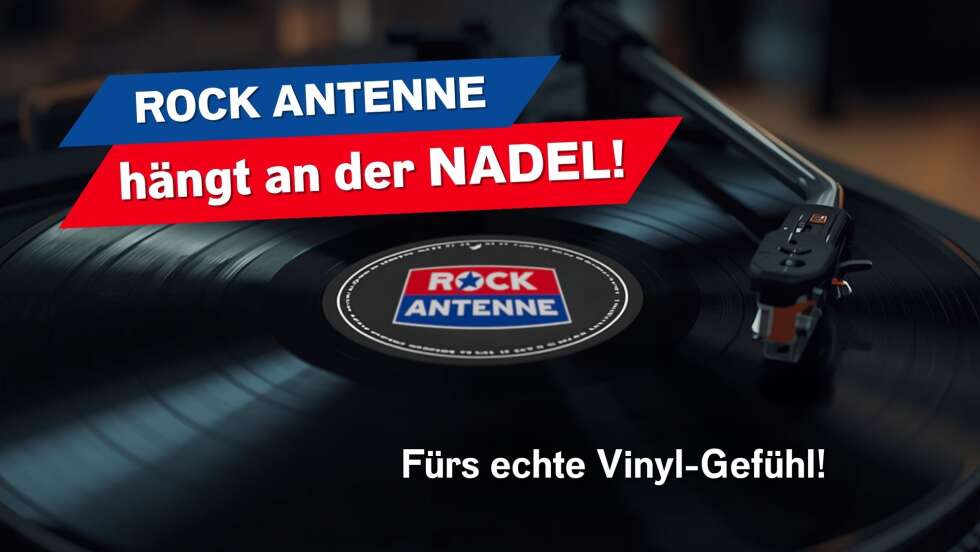 ROCK ANTENNE Bayern hängt an der Nadel – das echte Vinyl-Gefühl im Radio!