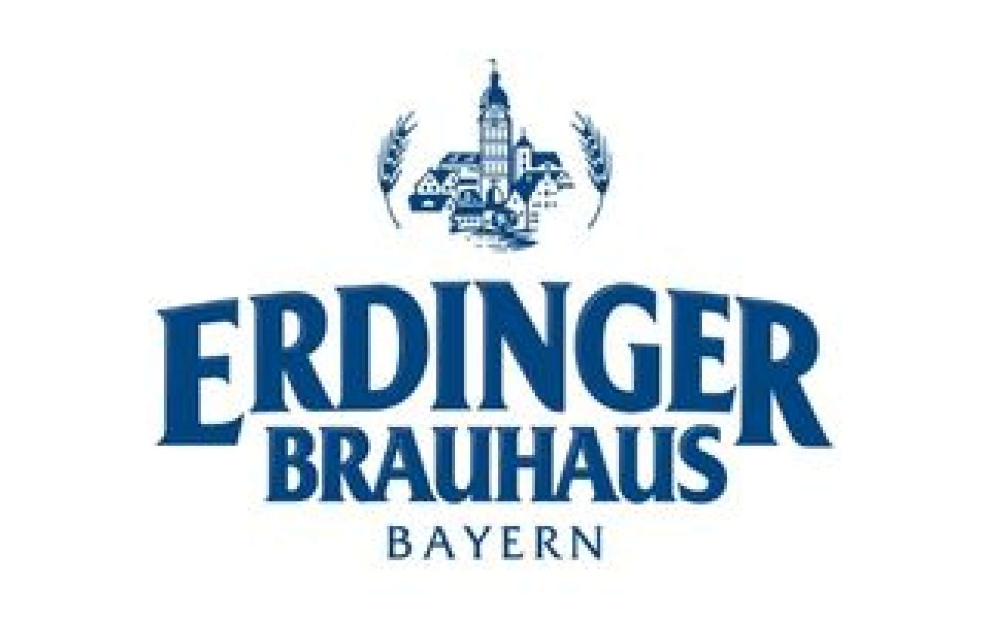 Logo des Erdinger Brauhaus auf weißem Hintergrund