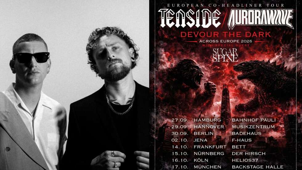 Neu im ROCK ANTENNE Konzertkalender: Kid Kapichi, Tenside und viele mehr!