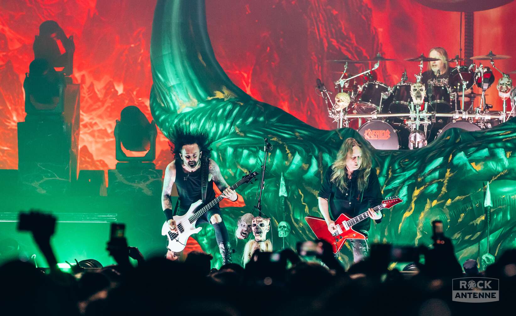 Konzertfotos von Kreator