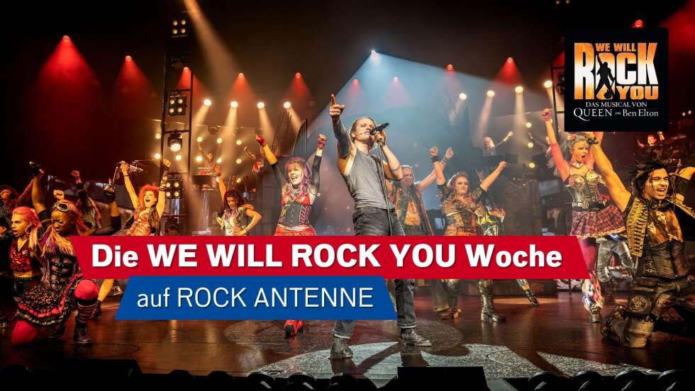 WE WILL ROCK YOU  - wir schenken euch eine Queen Musical-Reise!