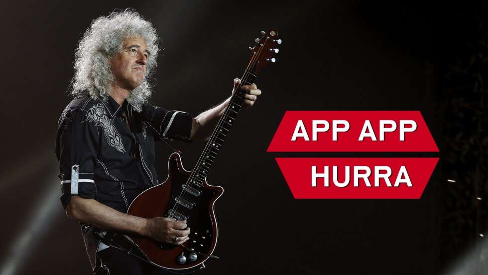 App App Hurra: Mit der ROCK ANTENNE Bayern App exklusive Brian May Gitarre sichern!