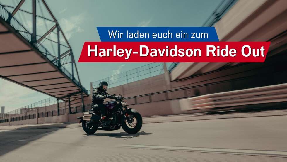 Unser exklusiver Harley-Davidson Ride Out am 13.+14.06. - jetzt bewerben!