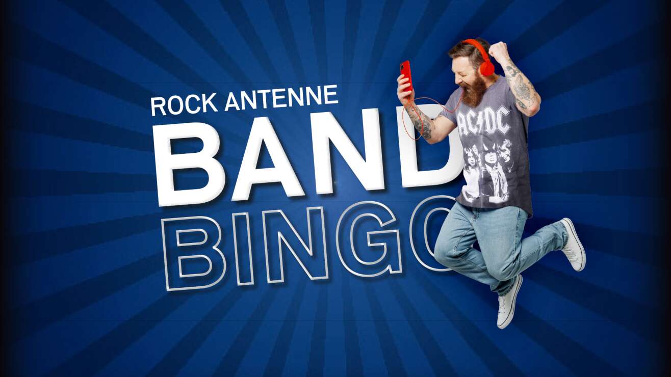 2.024 Euro fürs Radio hören: Das ROCK ANTENNE Bayern Band Bingo