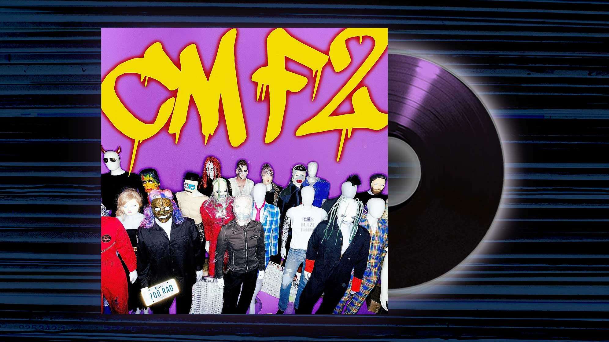 Das Albumcover von "CMF2" von Corey Taylor mit Puppen, unter ihnen Corey Taylor - geschminkt