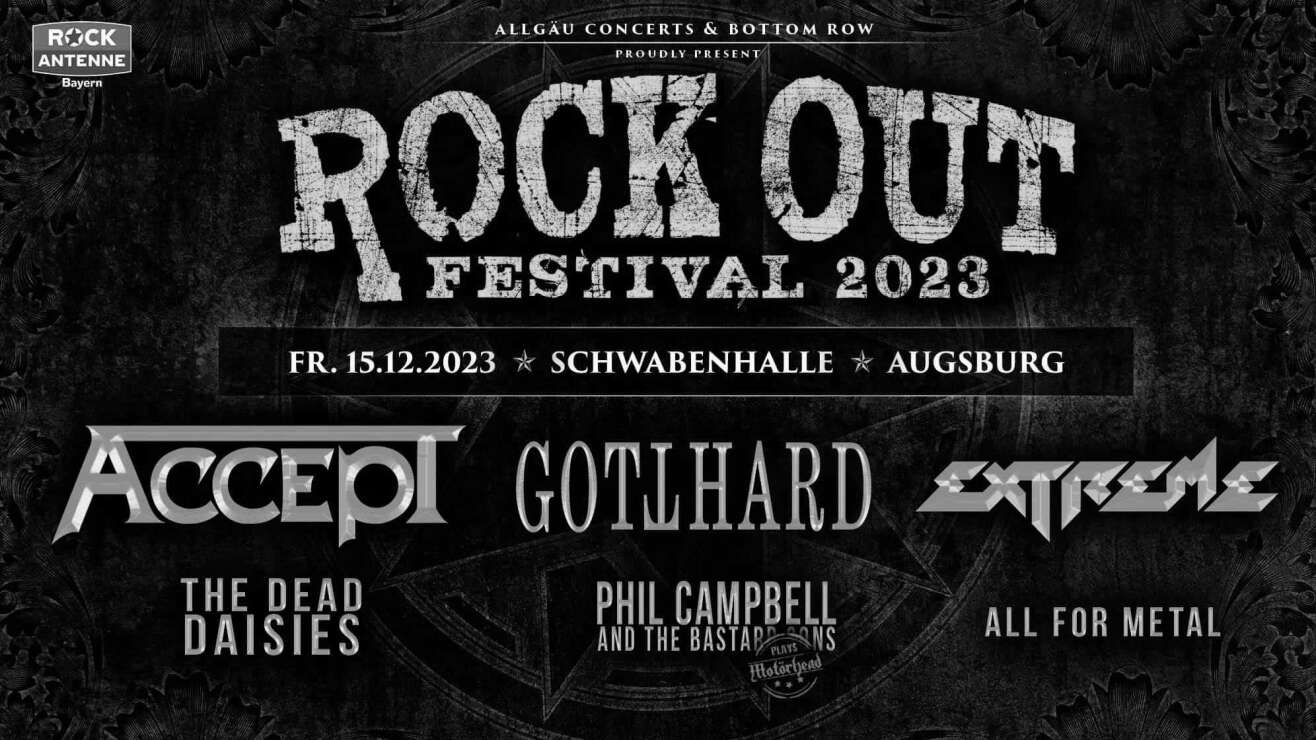 15.12.: ROCK OUT FESTIVAL / Augsburg