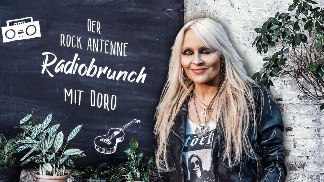 Der ROCK ANTENNE Bayern Radiobrunch mit DORO!