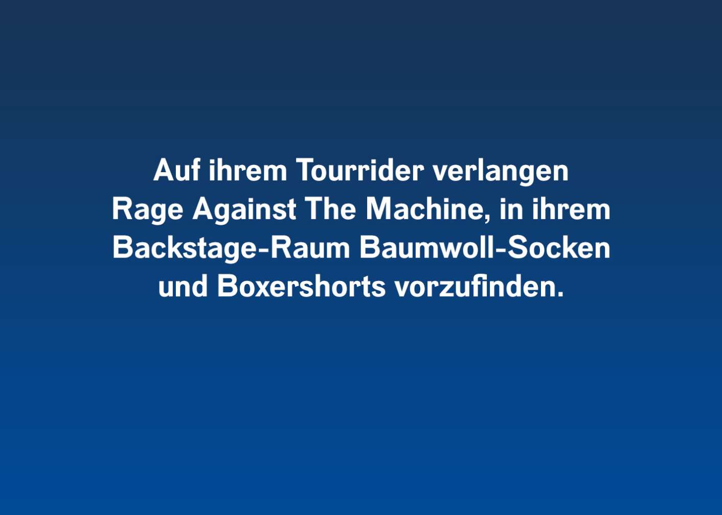 6 Fakten über Rage Against The Machine (auf ihrem Tourrider)
