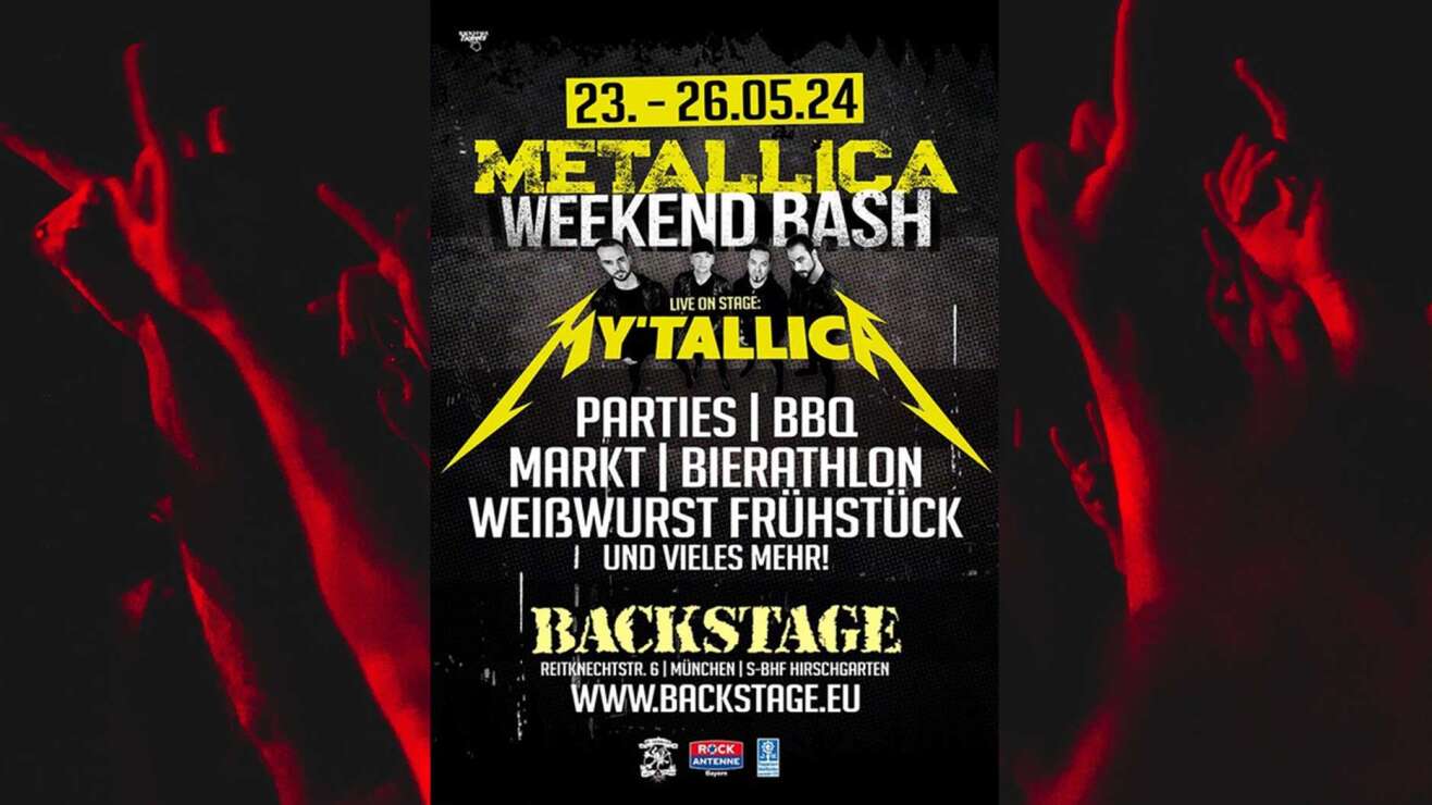 Das Metallica-Weekend im Backstage München!