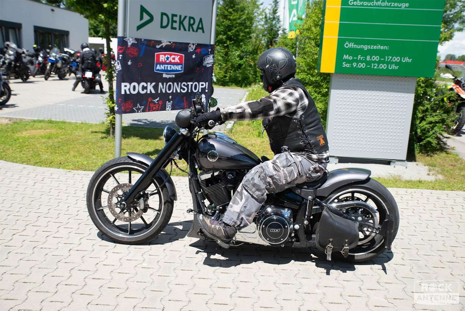 Foto von der ROCK ANTENNE Motorradtour 2024 - Eindrücke von den Motorrädern der Teilnehmer