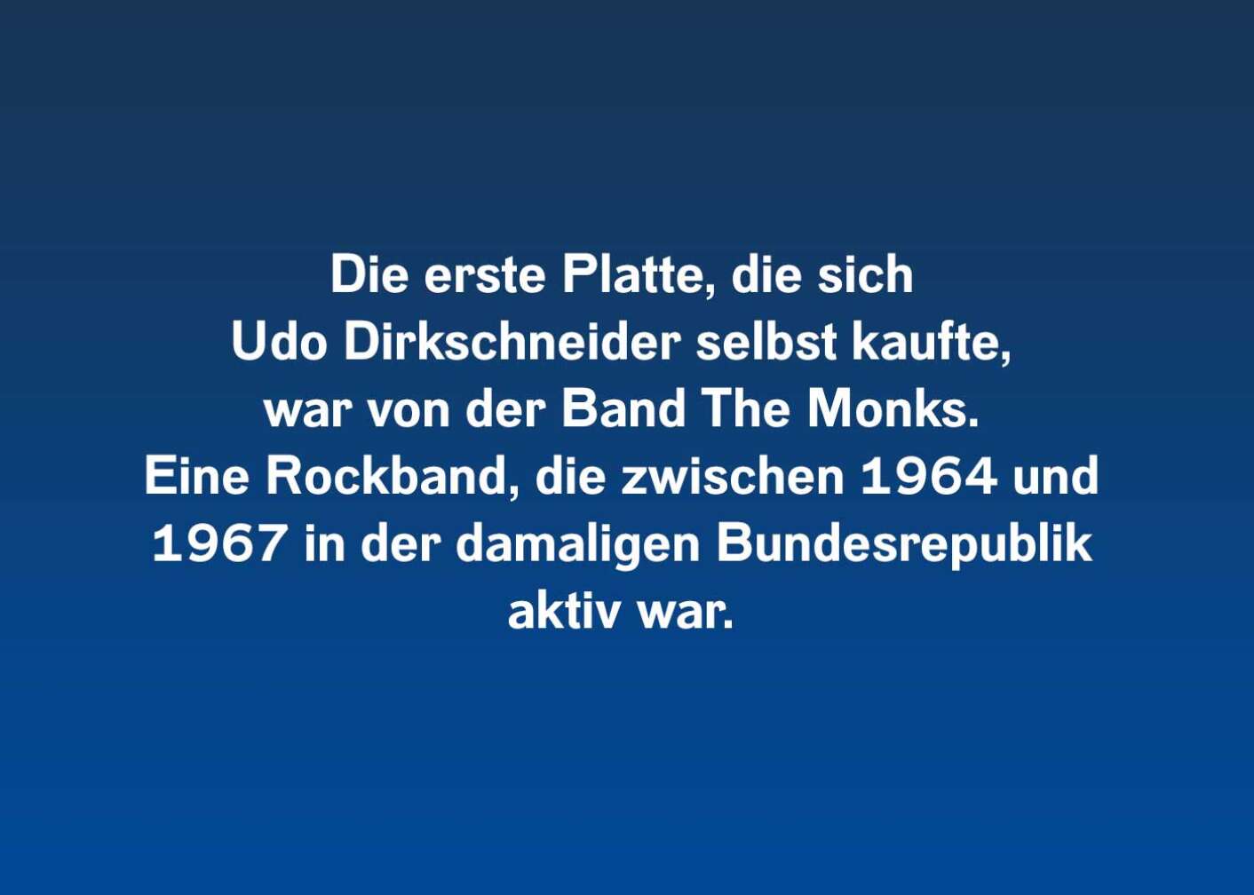 10 Fakten über Udo Dirkschneider