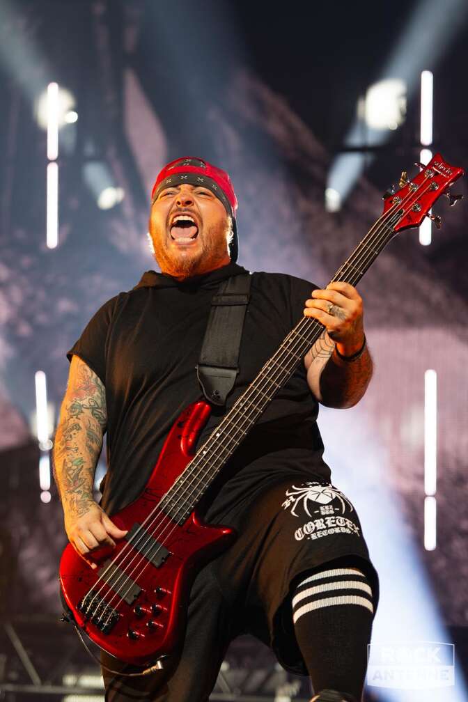 Foto des Konzerts von KORN am 15. August 2024 im Zenith in der Rock City München