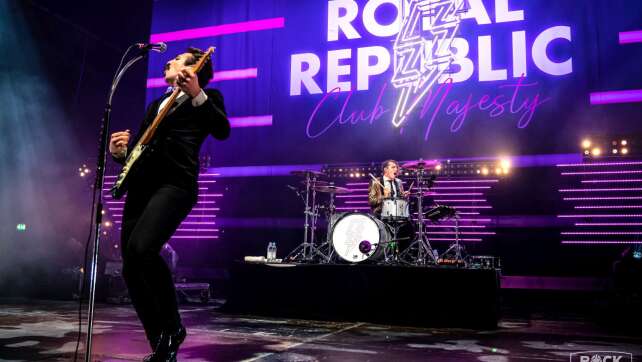 Royal Republic live 2019: Die Fotos vom Konzert in München