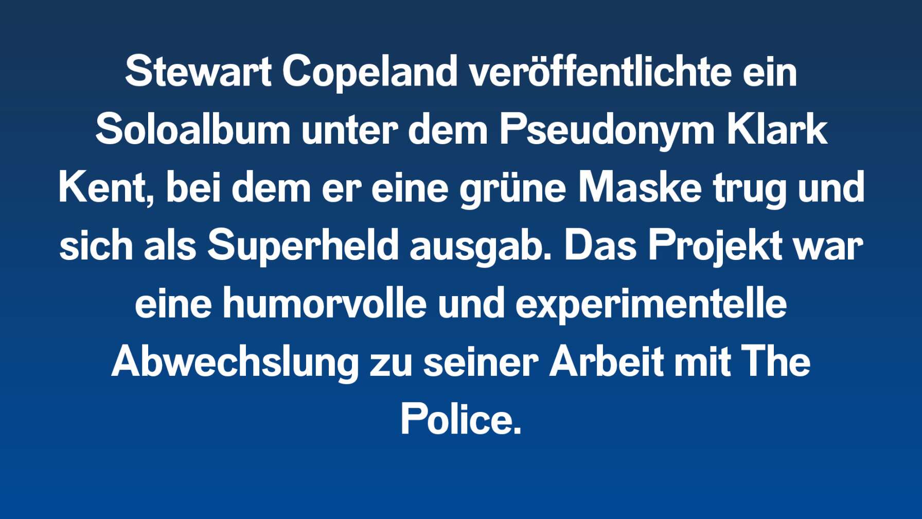 10 Fakten über Steve Copeland